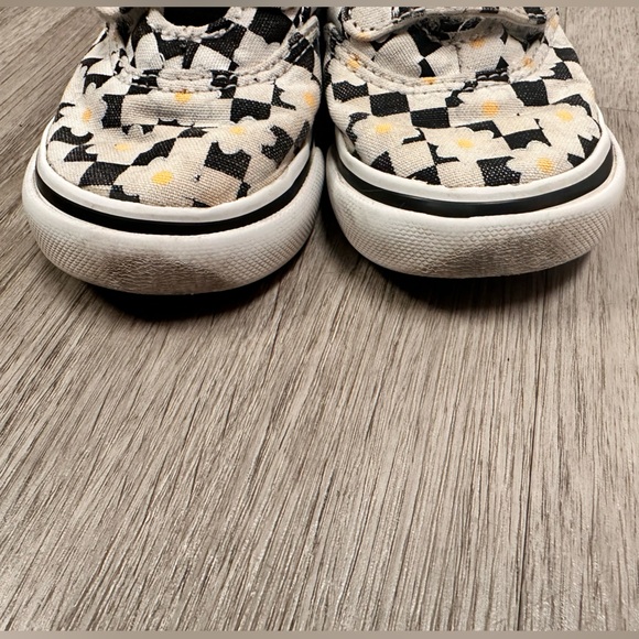 Floral Checkered Vans Toddler Size 5 - Picture 5 of 6